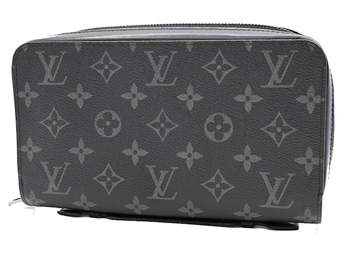 Louis Vuitton Zippy XL Preto Lona  ref.1326040