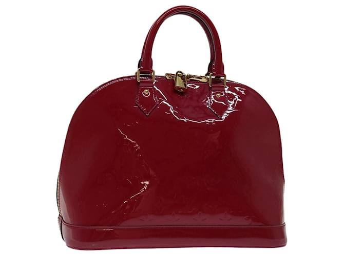 Louis Vuitton Alma Red Patent leather  ref.1326047