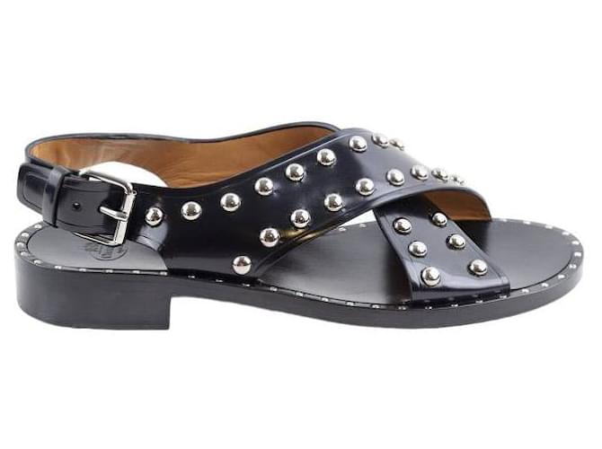 Church's Leather sandals Black  ref.1326207
