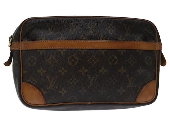 Louis Vuitton Monogram Compiegne 28 Clutch Bag M51845 LV Auth 69877 Cloth  ref.1326264
