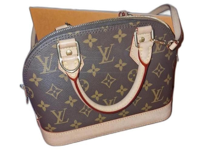 Sac Alma BB Louis Vuitton Marron