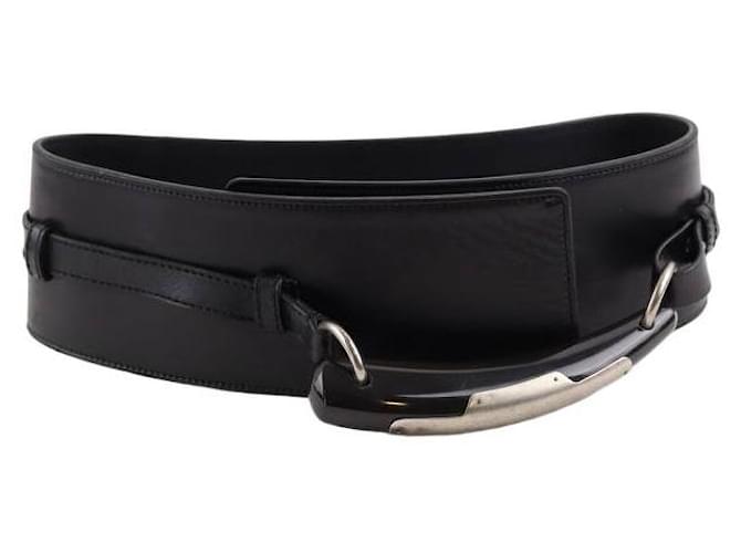 Saint Laurent Leather leather belt Black  ref.1326332