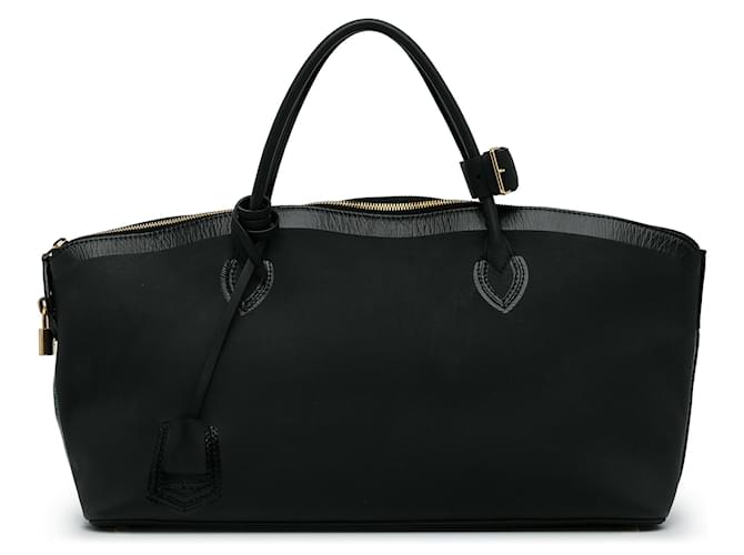 LOUIS VUITTON HandbagsLeather Black  ref.1326506