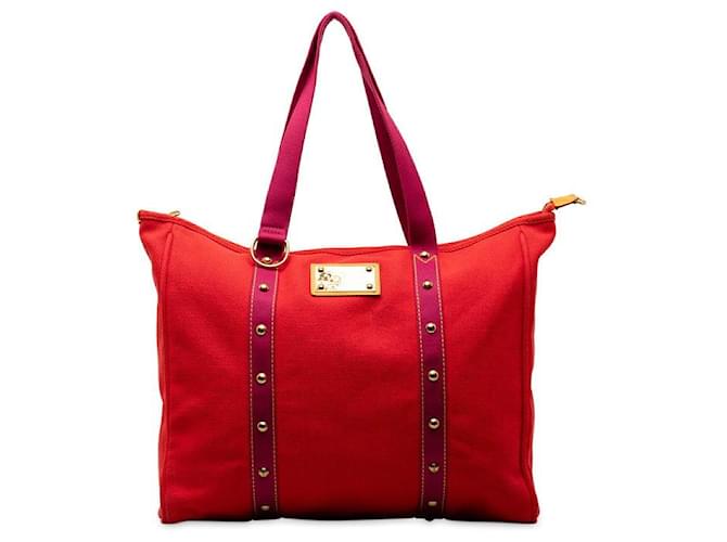 Louis Vuitton Antigua Cabas GM Tote Bag Canvas M40031 in good condition Cloth  ref.1326558