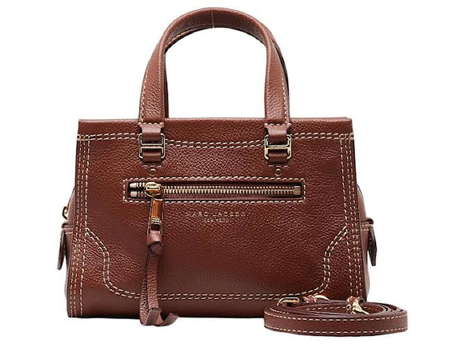 Marc Jacobs Leather Mini Cruiser Satchel Handbag Leather M0015022 900 in  ref.1326567