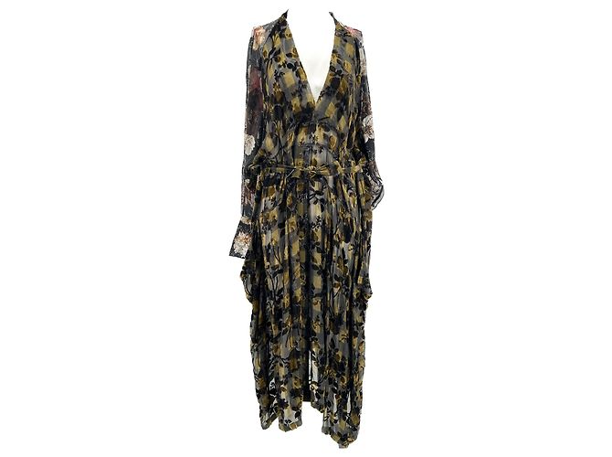 Vestido Preen T.International S Viscose Preto