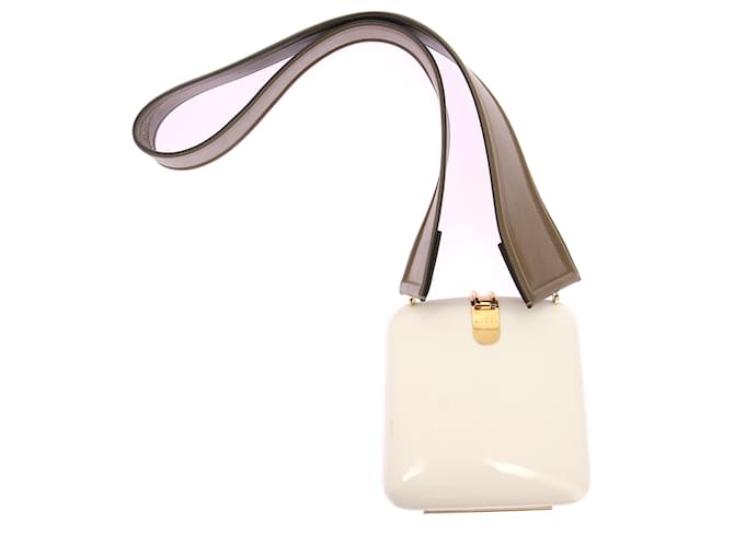 MARNI  Handbags T.  leather White  ref.1326630