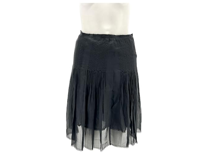 ZADIG & VOLTAIRE  Skirts T.fr 34 silk Black  ref.1326638