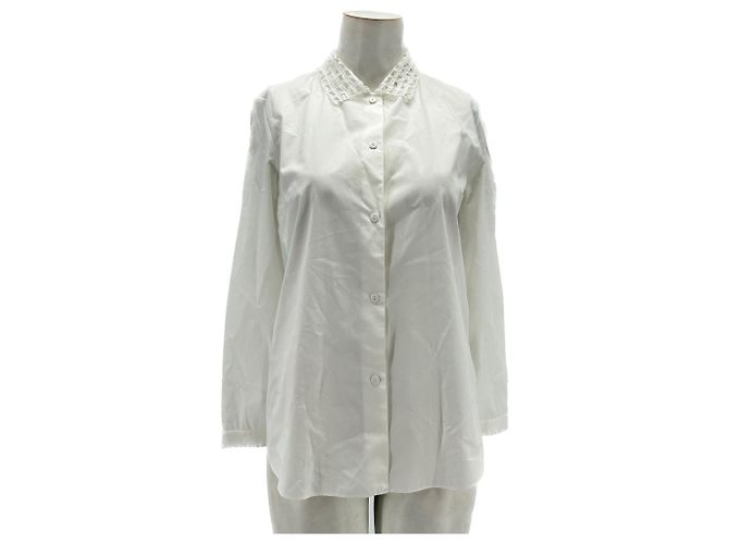 Carven Tops T.FR 38 Baumwolle Weiß