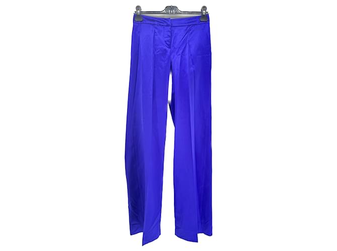 EMILIO PUCCI  Trousers T.fr 38 cotton Blue  ref.1326655