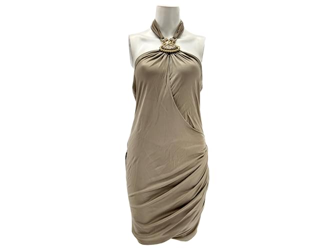 EMILIO PUCCI  Dresses T.International S Polyester Brown  ref.1326664