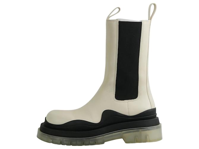 Bottega Veneta Cream boots - size EU 39  ref.1326673