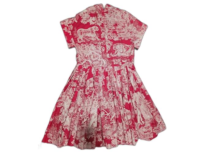 Dior Dresses Pink Cotton  ref.1326802