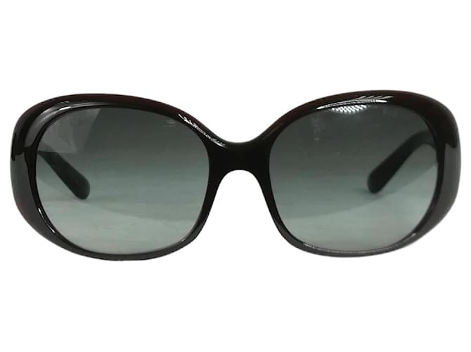 Prada Burgundy oversized sunglasses Dark red Acetate  ref.1326889