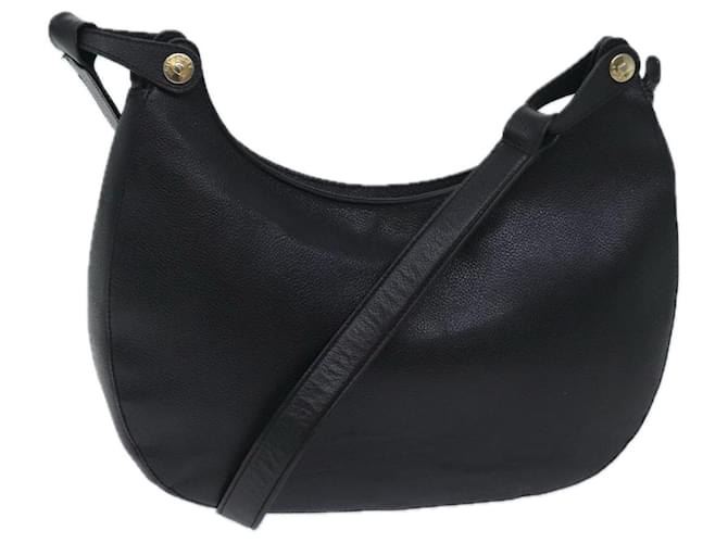 GIVENCHY Shoulder Bag Leather Black Auth bs13197  ref.1326943