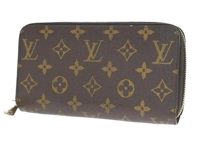 Louis Vuitton Portefeuille zippy Brown Leather  ref.1327125