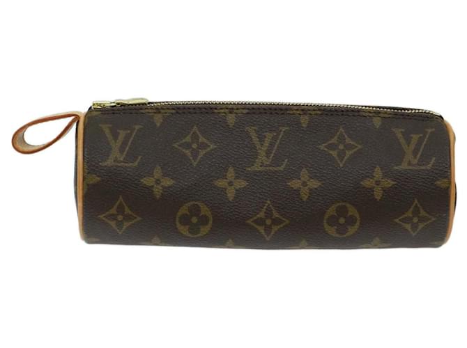 Louis Vuitton Trousse rond Brown Cloth  ref.1327137