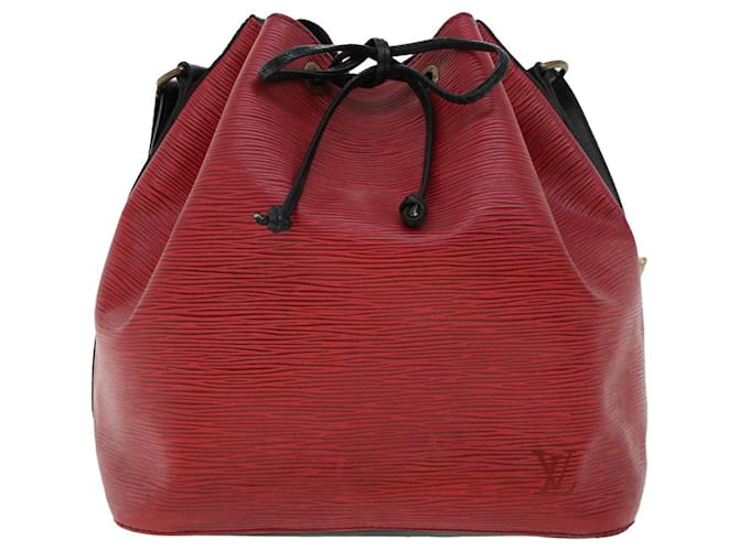 Noe Louis Vuitton Noé Red Leather  ref.1327233
