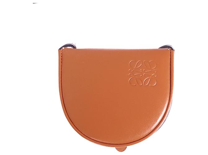 LOEWE Handbags Heel Brown Leather  ref.1327344