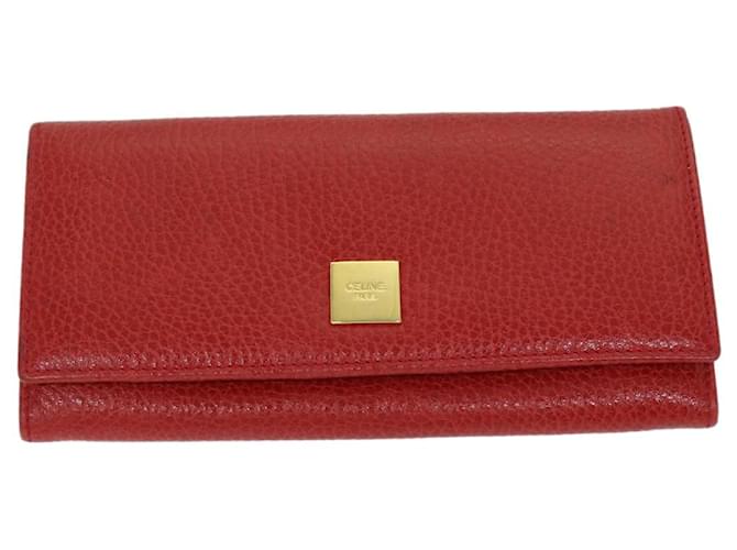Céline Red Leather  ref.1327420