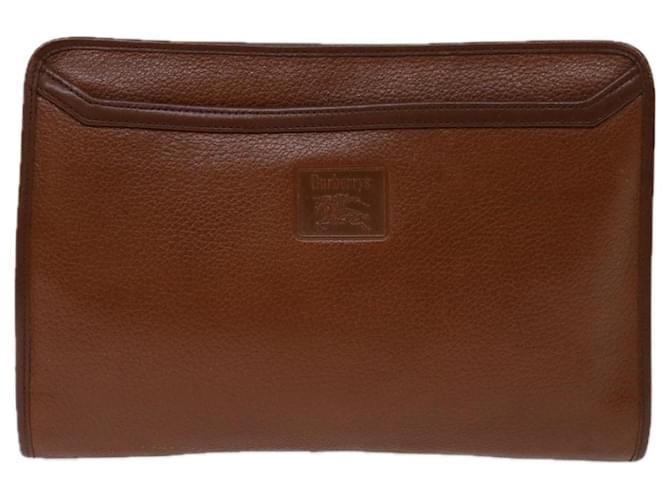 BURBERRY Brown Leather  ref.1327476