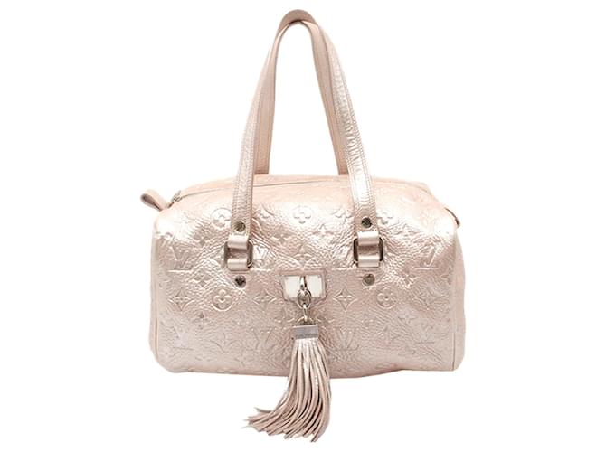 LOUIS VUITTON Handbags comete Pink Leather  ref.1327530