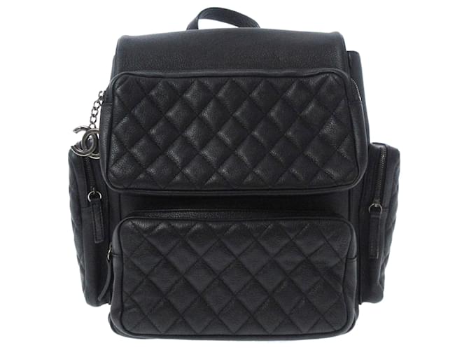 CHANEL Backpacks Other Black Leather  ref.1327564