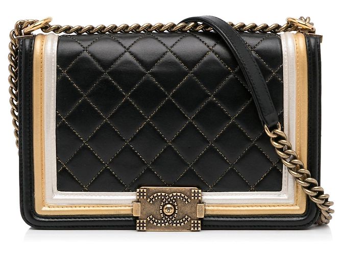 Boy Borse CHANEL Ragazzo Nero
