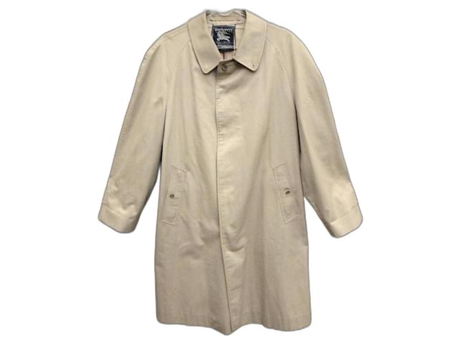 Burberry Manteaux homme Coton Polyester Beige  ref.1327656