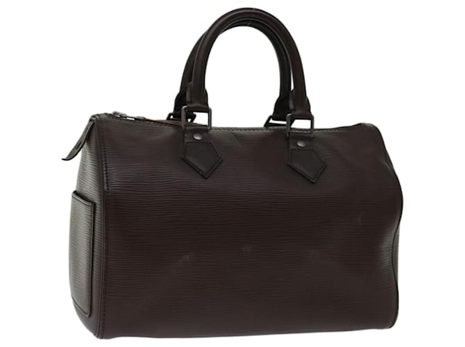 Louis Vuitton Epi Speedy 25 Hand Bag Mocha M5903D LV Auth 70080 Leather  ref.1327997
