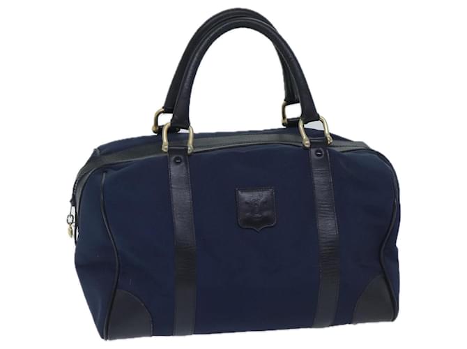 Céline CELINE Boston Bag Canvas Navy Auth bs13182 Navy blue Cloth  ref.1328011