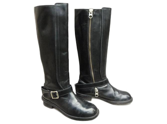 Chloé boots size 41 Black Leather  ref.1328101