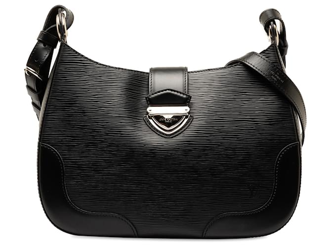 Louis Vuitton Black Epi Musette Bagatelle Cuir Noir  ref.1328163
