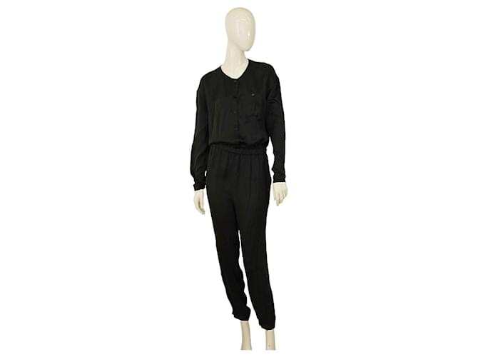 American Vintage Jumpsuits Black  ref.1328212