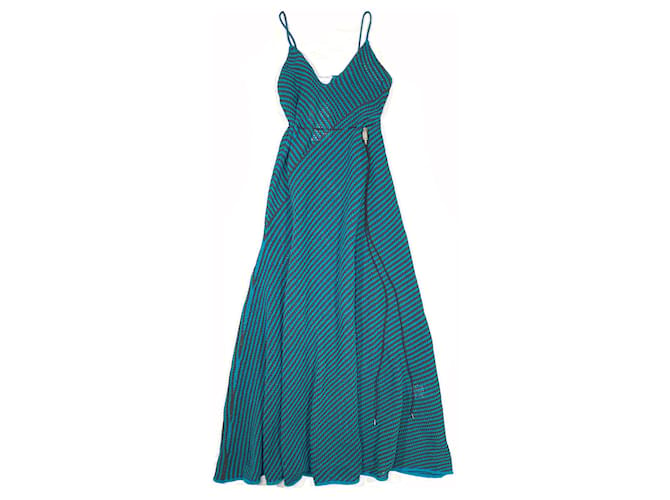 Bottega Veneta Dresses Turquoise Cotton  ref.1328217