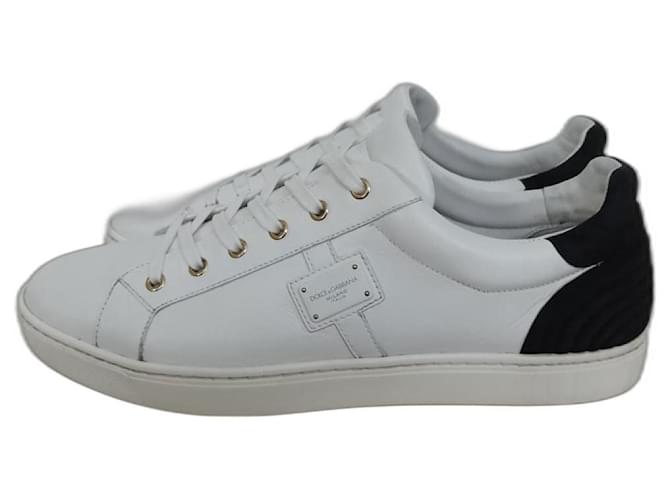 Dolce & Gabbana Sneakers White Leather  ref.1328334