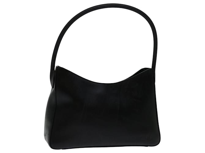Miu Miu Shoulder Bag Leather Black Auth bs13224  ref.1328395