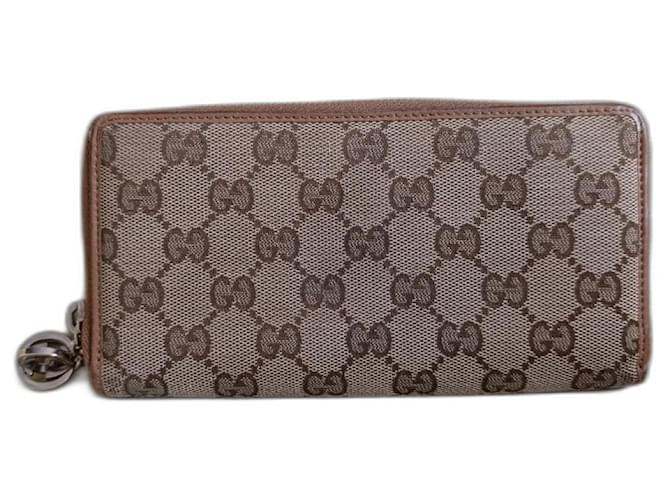 Gucci Wallets Beige Leather  ref.1328517