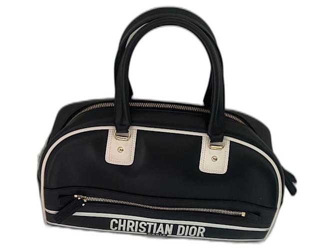 Dior Handbags Navy blue Leather  ref.1328533