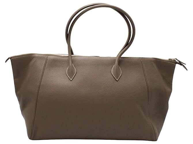 Hermès Paris Bombay Satchel 37 in brown Togo leather  ref.1328630