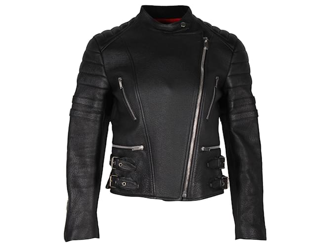 Céline Celine Biker Jacket in Black Leather  ref.1328660