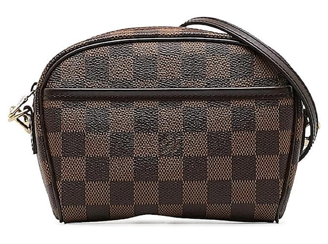 Louis Vuitton Damier Ebene Ipanema Crossbody Bag Canvas N51296 in excellent condition Cloth  ref.1328688