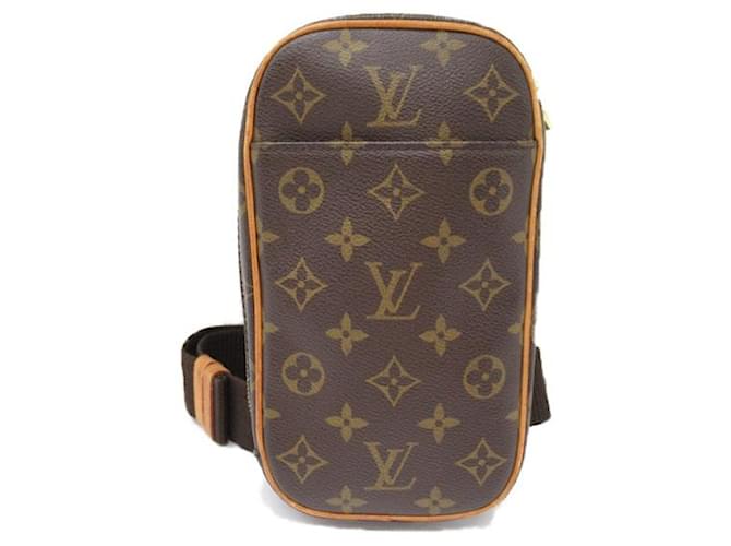 Louis Vuitton Monogram Pochette Gange Belt Bag Toile M51870 en bon état  ref.1328695