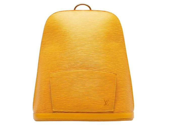 Louis Vuitton Epi Gobelins  Backpack Leather M52299 in good condition  ref.1328705