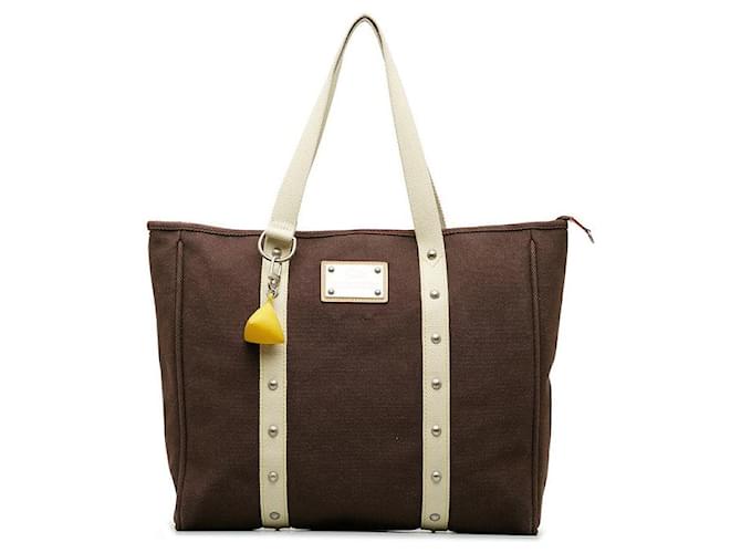 Louis Vuitton Antigua Cabas GM Handbag Canvas M80662 in good condition Cloth  ref.1328769