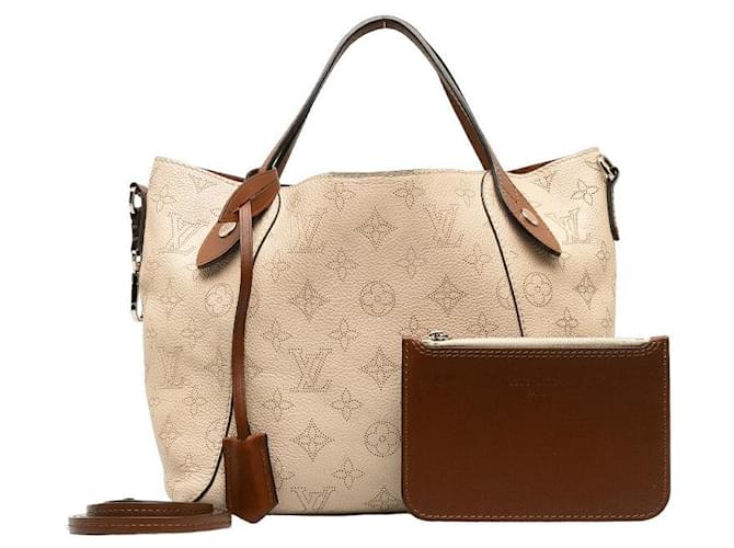 Louis Vuitton Monogram Mahina Hina PM Handbag Leather M51950 in fair condition  ref.1328774