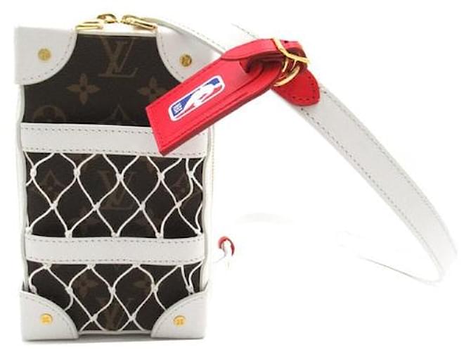 Louis Vuitton x NBA Monogram Soft Trunk Phone Box Crossbody Bag Canvas M80102 in excellent condition Cloth  ref.1328816