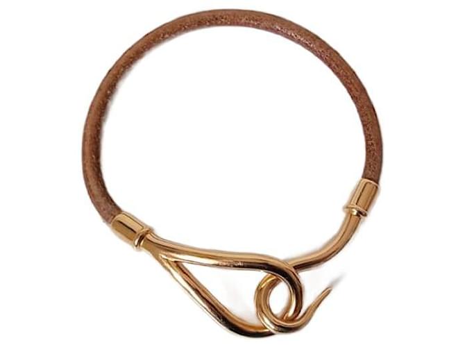 Hermès Armbänder Bronze Leder  ref.1328837