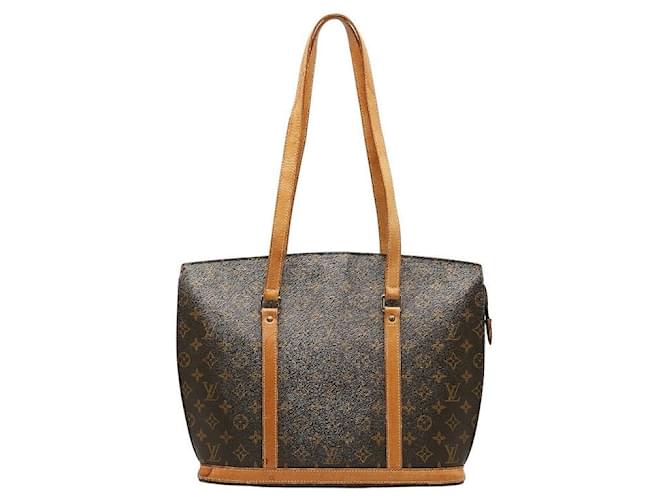 Louis Vuitton Babylone Tote Bag Canvas Tote Bag M51102 in good condition Cloth  ref.1328952