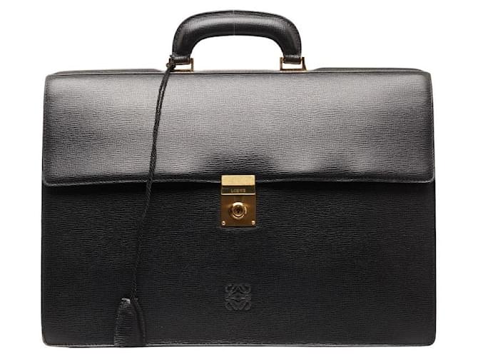 Loewe Leather Briefcase Business Bag Leather in Good condition  ref.1328982